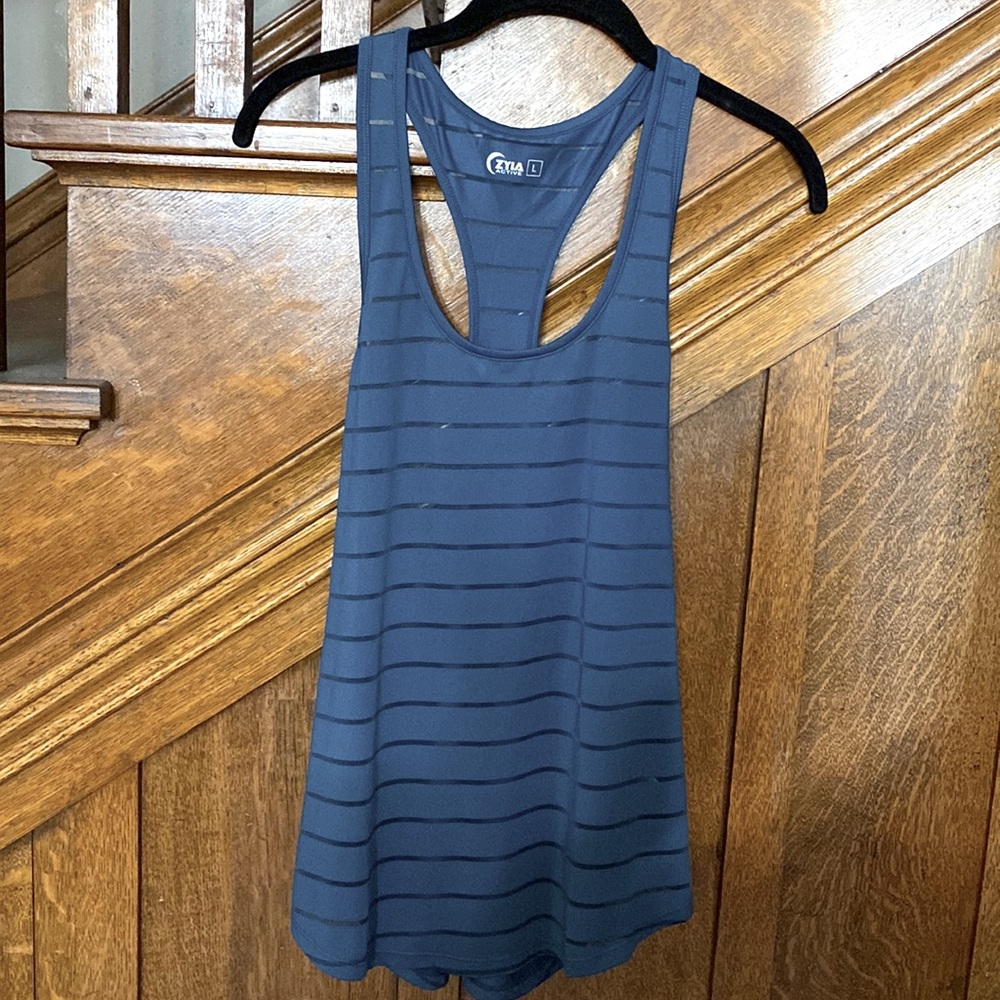 Zyia Active Spruce Havana Tank. Large. EUC.